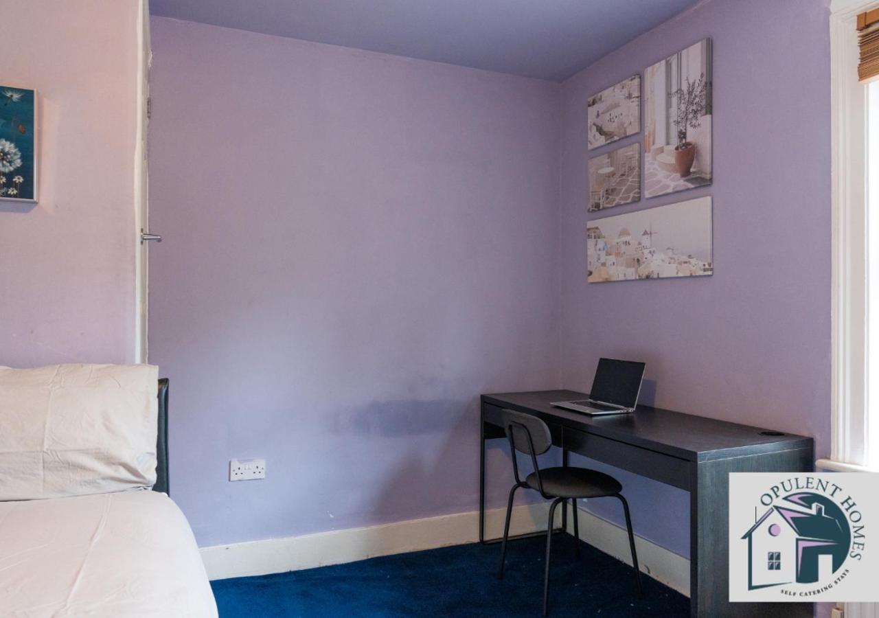Villa Contractors Pad - 4 Bed Town House - Cent Reading - Free Parking Extérieur photo